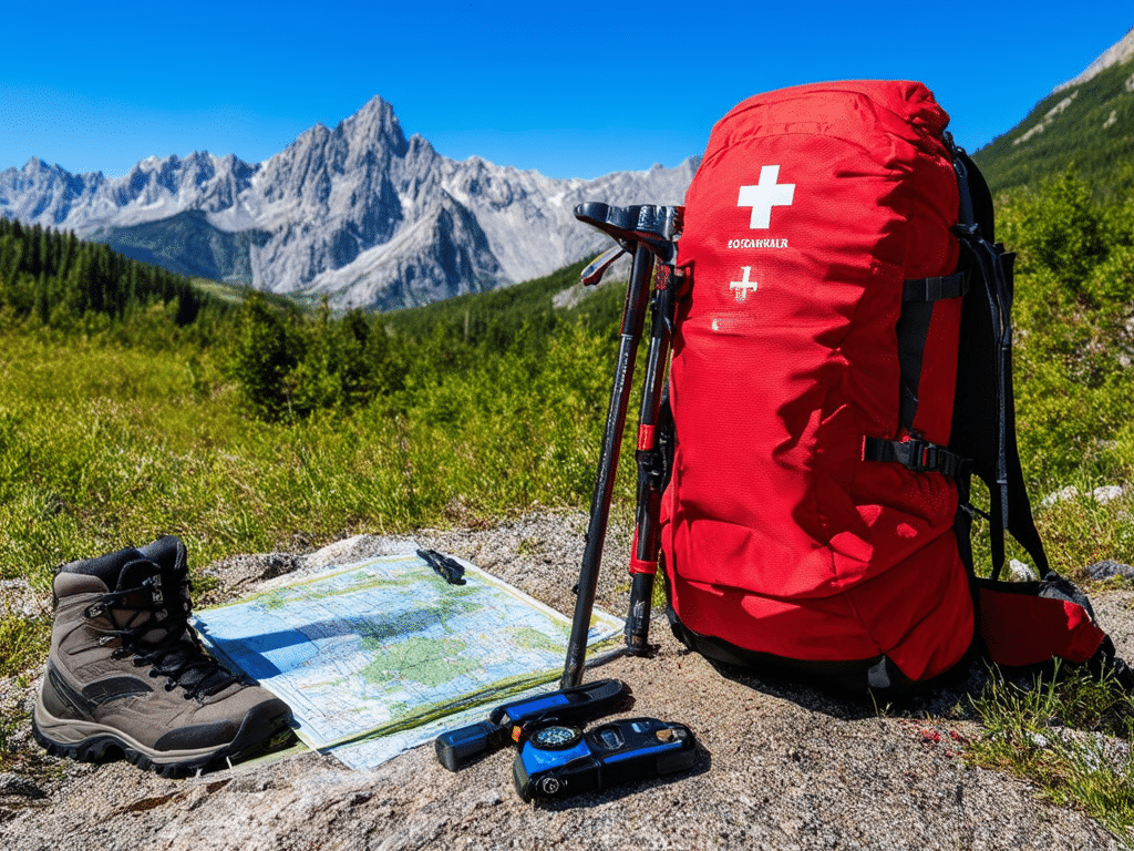 découvrez les accessoires de sécurité indispensables pour garantir une randonnée en montagne réussie. ne partez pas sans votre trousse de secours, votre carte, votre boussole et d'autres essentiels pour affronter les aléas de la nature en toute sérénité.