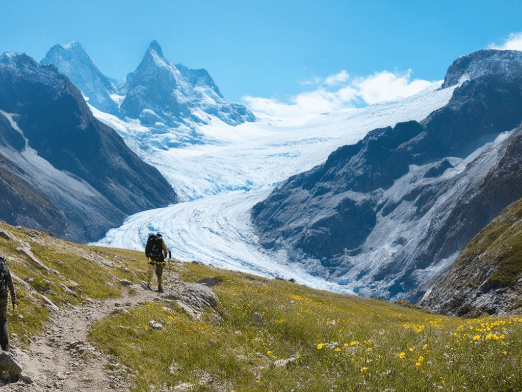 découvrez le sentier des balcons de la mer de glace, une randonnée exceptionnelle offrant des panoramas à couper le souffle sur les glaciers majestueux de chamonix. parfait pour les amoureux de la nature et les paysages alpins.