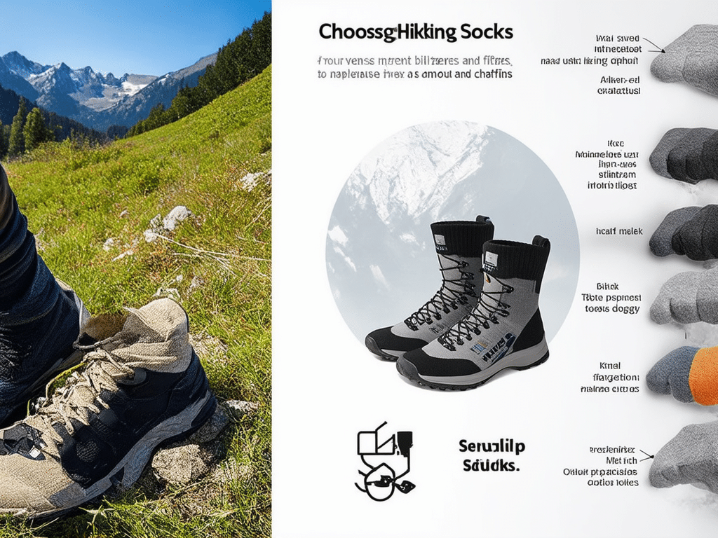 découvrez nos conseils pratiques pour bien choisir vos chaussettes de randonnée. apprenez à éviter les ampoules et les frottements grâce à des matériaux adaptés et des coupes spécifiques, afin de profiter pleinement de vos aventures en pleine nature.