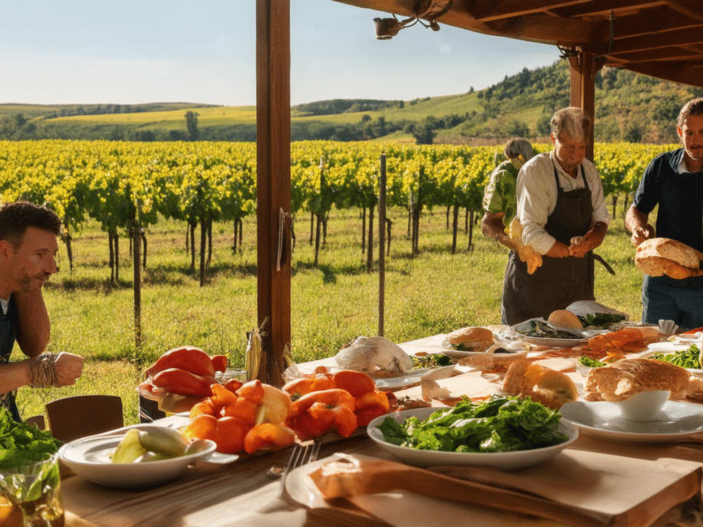 découvrez l'authenticité et la beauté de la toscane en séjournant dans une ferme biologique. profitez d'un cadre naturel exceptionnel tout en goûtant à des plats savoureux préparés avec des ingrédients frais de la terre. une expérience immersive entre nature, gastronomie et détente vous attend dans cette région ensoleillée d'italie.