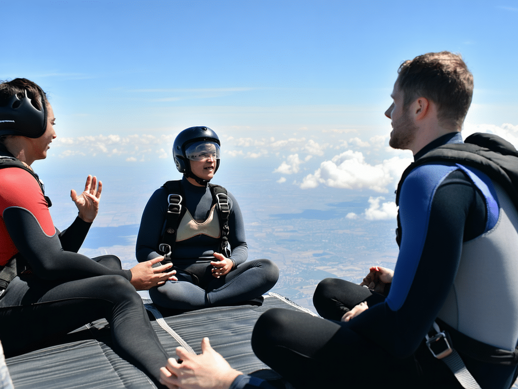 découvrez mon expérience unique de saut en parachute à 4 000 mètres ! plongée au cœur de l'adrénaline, je partage mes impressions, sensations et émotions lors de ce baptême de l'air inoubliable.