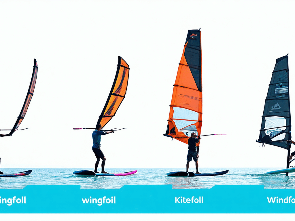 découvrez l'univers fascinant du wingfoil, de l'e-foil et du kitefoil, des sports nautiques révolutionnaires qui promettent des sensations inoubliables. plongez dans cette aventure aquatique moderne alliant technologie et plaisir sur l'eau.