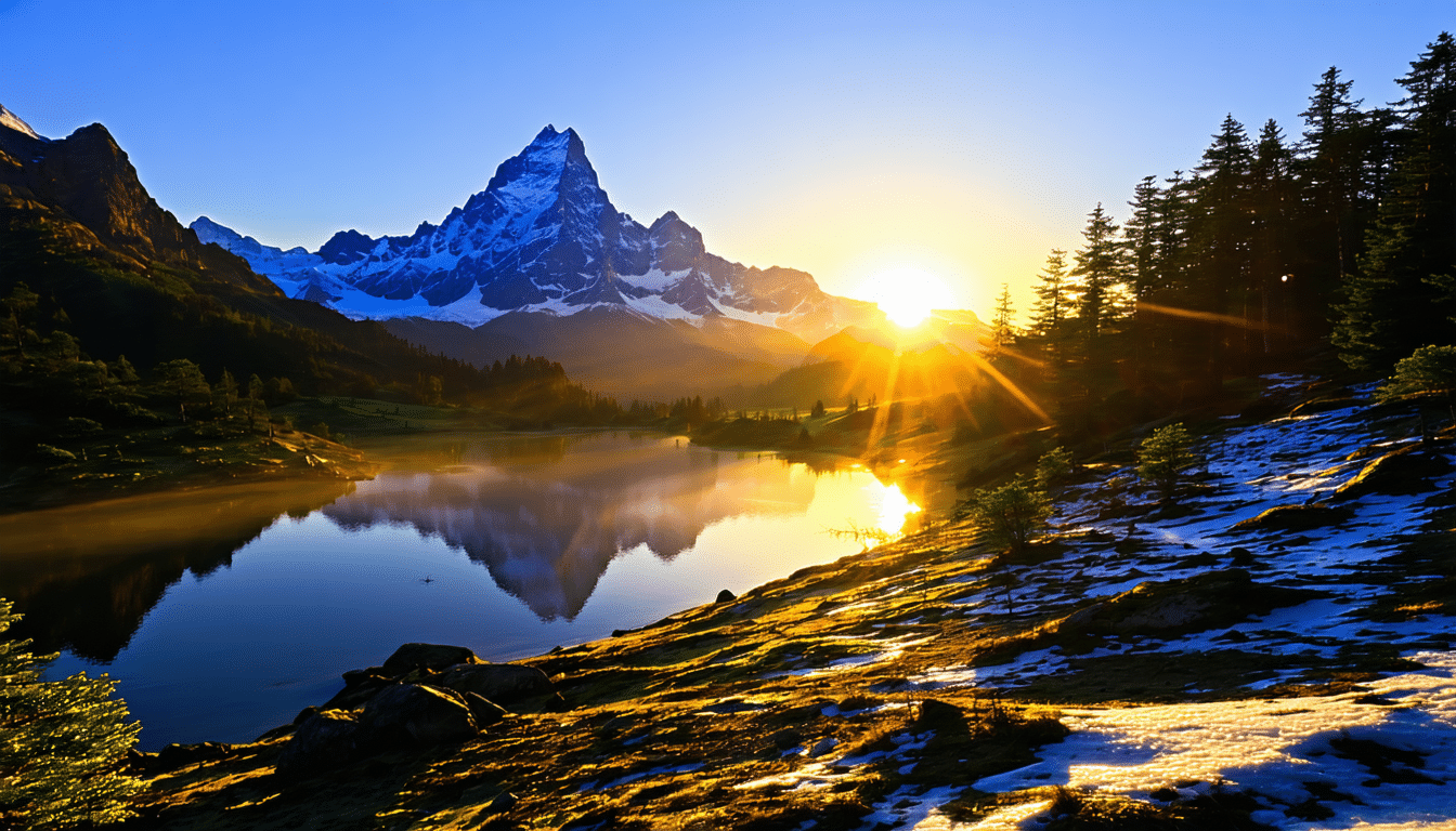 découvrez l'émerveillement d'un lever de soleil observé depuis un sommet isolé. un récit captivant d'un moment hors du temps, où la beauté de la nature se mêle à la sérénité de la solitude.