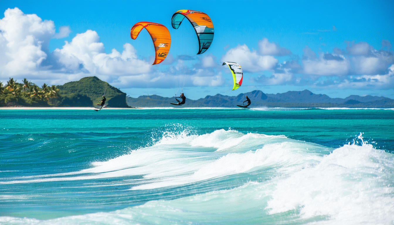 découvrez les meilleurs spots au monde pour pratiquer le kitesurf et vivre des sensations fortes en planant au-dessus des vagues. que vous soyez débutant ou expert, trouvez votre destination idéale pour des moments inoubliables sur l'eau.