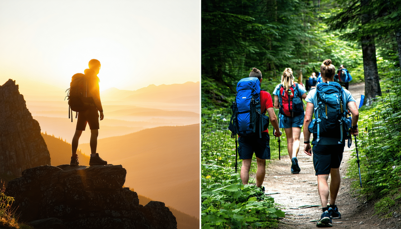 découvrez les avantages et inconvénients de randonner seul ou en groupe. cet article vous aide à choisir la meilleure option pour votre prochain trek, en explorant les bienfaits de l'autonomie et les plaisirs du partage.