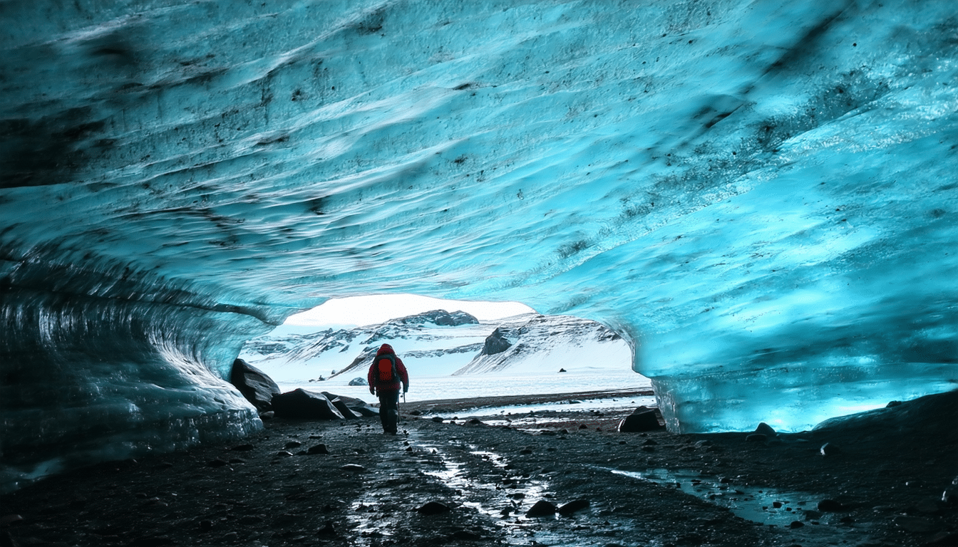 découvrez mon aventure inoubliable dans une grotte de glace naturelle ! plongez dans un monde féérique où les formations glacées scintillent sous la lumière, et laissez-vous émerveiller par la beauté sauvage et l'atmosphère magique de cet endroit unique. suivez-moi pour vivre cette expérience glaciale hors du commun.
