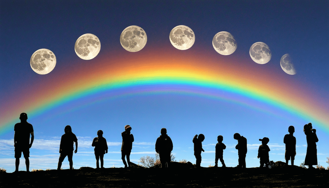 découvrez les mystères d'un arc-en-ciel lunaire, un phénomène rare et fascinant. dans cet article, j'explique les conditions uniques qui le rendent possible et partage mon expérience d'observation de ce spectacle nocturne magique.